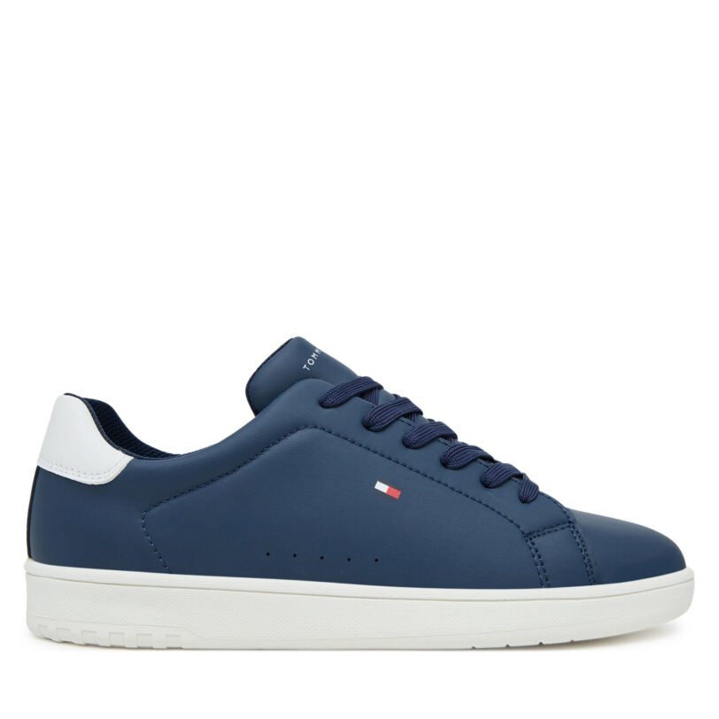 Сникърси Tommy Hilfiger Low Cut Lace-Up T3X9-34073-1355X D Тъмносин цвят на ниска цена