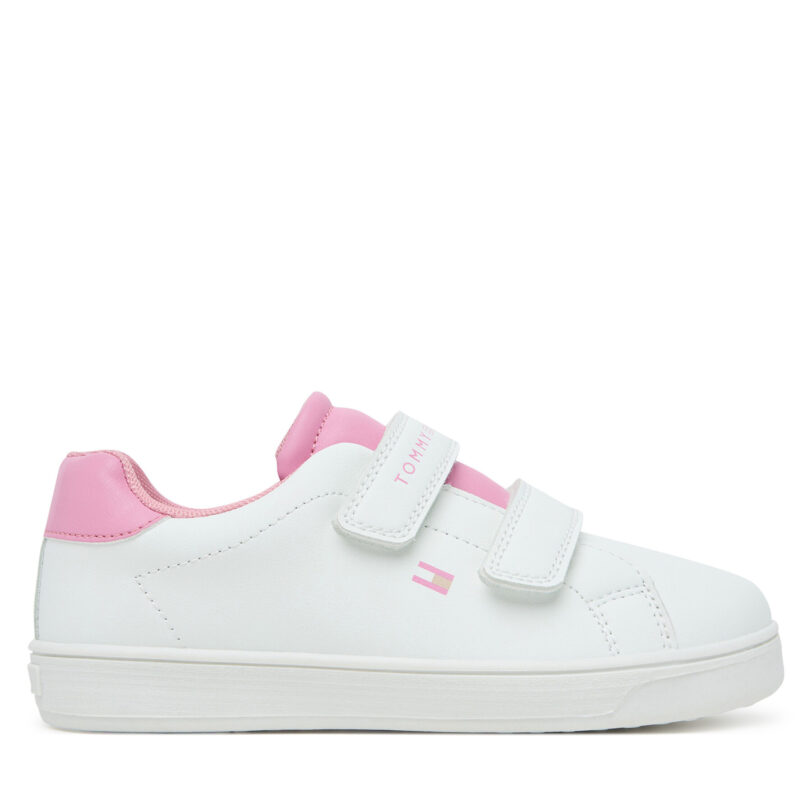 Сникърси Tommy Hilfiger Low Cut Velcro Sneaker T1A9-33965-1355 S Бял цвят на ниска цена