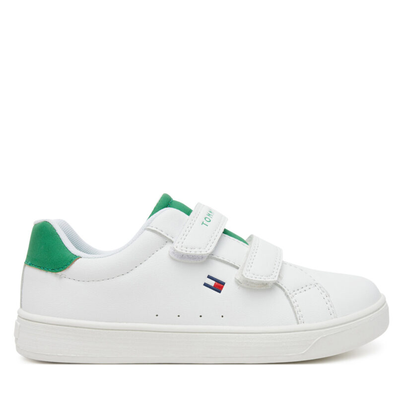 Сникърси Tommy Hilfiger Low Cut Velcro Sneaker T1X9-33836-1355 S Бял цвят на ниска цена