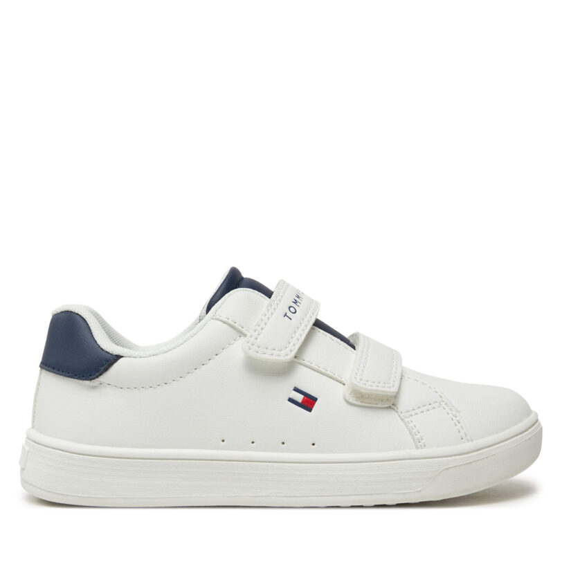 Сникърси Tommy Hilfiger Low Cut Velcro Sneaker T1X9-33836-1355 S Бял цвят на ниска цена