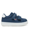 Сникърси Tommy Hilfiger Low Cut Velcro Sneaker T1X9-34062-1355 M Тъмносин цвят на ниска цена