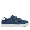 Сникърси Tommy Hilfiger Low Cut Velcro Sneaker T1X9-34062-1355 S Тъмносин цвят на ниска цена