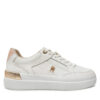 Сникърси Tommy Hilfiger Lux Hardware Court Sneaker FW0FW07997 Екрю цвят на ниска цена