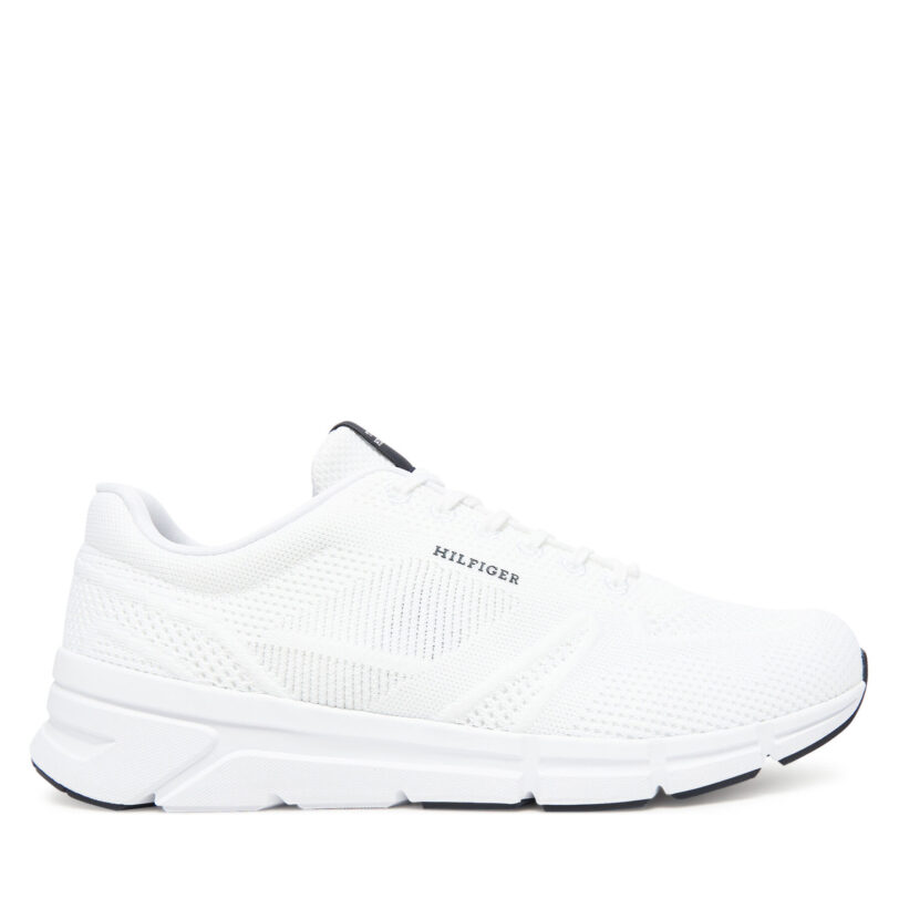 Сникърси Tommy Hilfiger Modern Comfort Run Knit FM0FM05524 Бял цвят на ниска цена