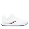 Сникърси Tommy Hilfiger New Runner Eva Corpo Knit FM0FM05648 Бял цвят на ниска цена