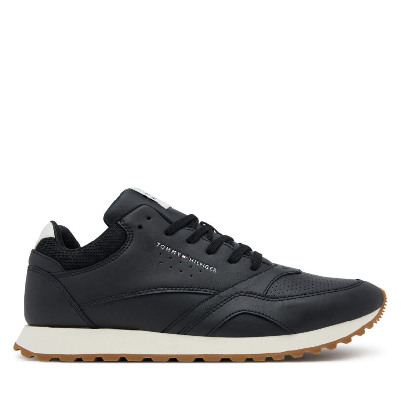Сникърси Tommy Hilfiger New Runner Eva Ess FM0FM05512 Черен цвят на ниска цена