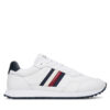 Сникърси Tommy Hilfiger New Runner Eva Stripes FM0FM05637 Бял цвят на ниска цена