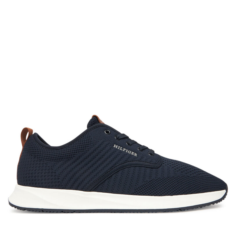 Сникърси Tommy Hilfiger Newport 3D Premium FM0FM05527 Тъмносин цвят на ниска цена