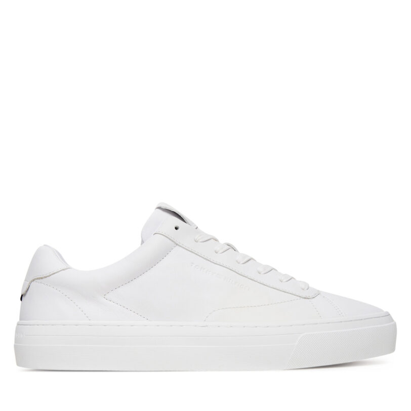 Сникърси Tommy Hilfiger Premium Dress Cupsole FM0FM05572 Бял цвят на ниска цена