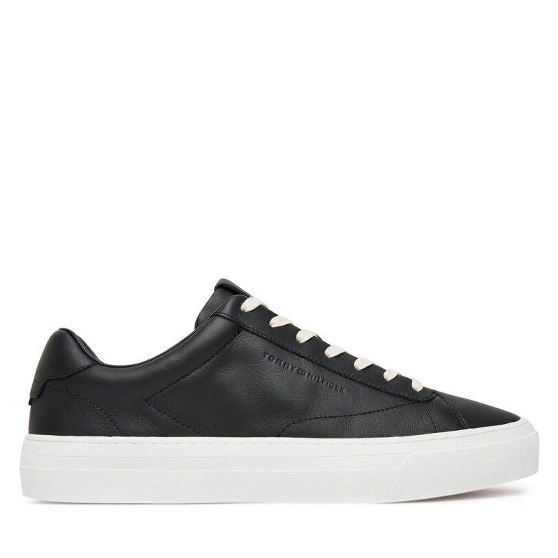Сникърси Tommy Hilfiger Premium Dress Cupsole FM0FM05572 Черен цвят на ниска цена