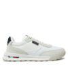 Сникърси Tommy Hilfiger Retro Runner Mix Rwb FM0FM05371 Бял цвят на ниска цена