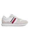 Сникърси Tommy Hilfiger Runner Evo Mix Ess FM0FM04886 Бял цвят на ниска цена