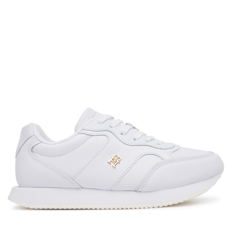 Сникърси Tommy Hilfiger Runner FW0FW08696 Бял цвят на ниска цена