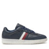 Сникърси Tommy Hilfiger Stripes Low Cut Lace-Up Sneaker T3X9-33645-1269 Тъмносин цвят на ниска цена
