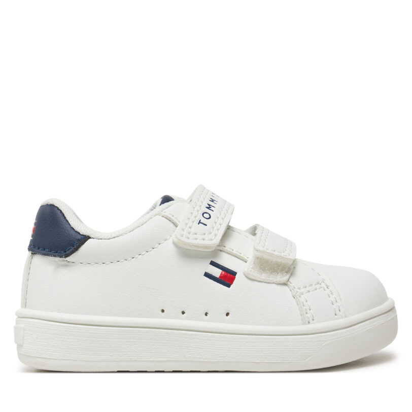 Сникърси Tommy Hilfiger T1X9-33836-1355X336 M Бял цвят на ниска цена