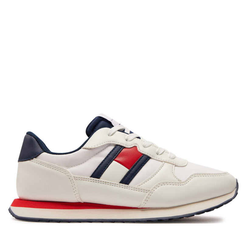 Сникърси Tommy Hilfiger T3X9-33133-0208 S Бял цвят на ниска цена