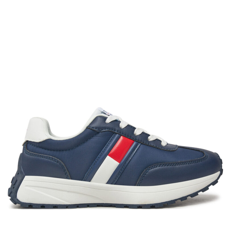 Сникърси Tommy Hilfiger T3X9-33877-1695X007 S Тъмносин цвят на ниска цена
