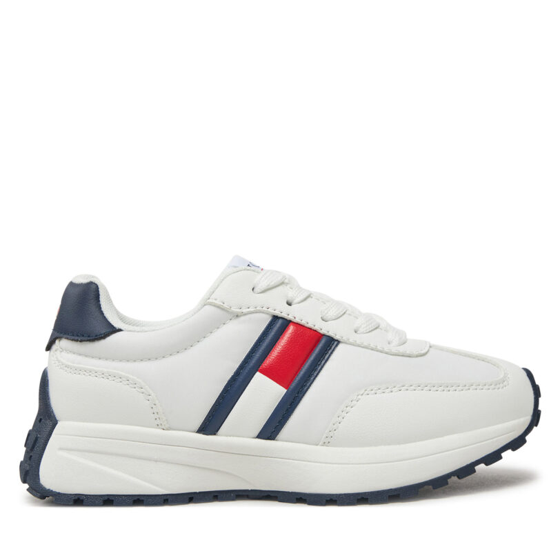 Сникърси Tommy Hilfiger T3X9-33877-1695X336 M Бял цвят на ниска цена