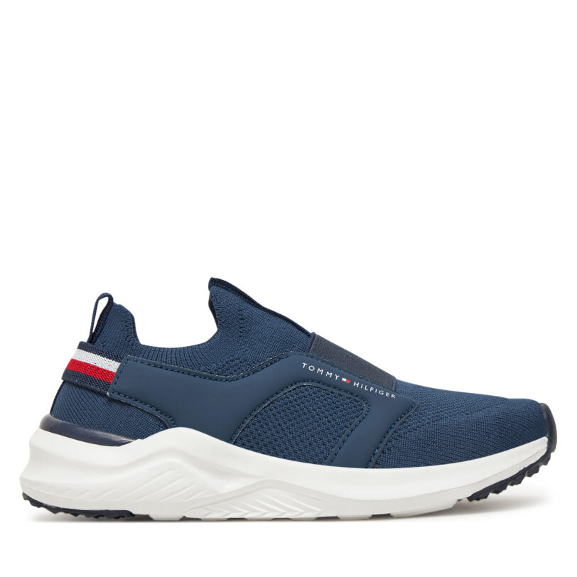 Сникърси Tommy Hilfiger T3X9-33880-1219800 Тъмносин цвят на ниска цена
