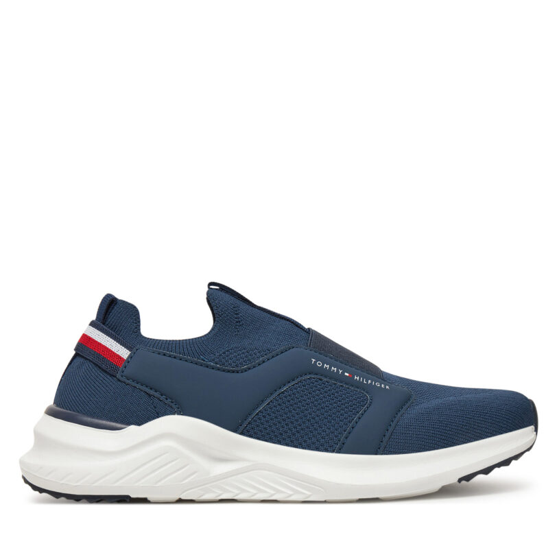 Сникърси Tommy Hilfiger T3X9-33880-1219800 Тъмносин цвят на ниска цена