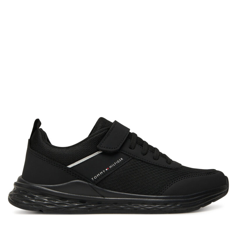 Сникърси Tommy Hilfiger T3X9-34115-1845 D Черен цвят на ниска цена