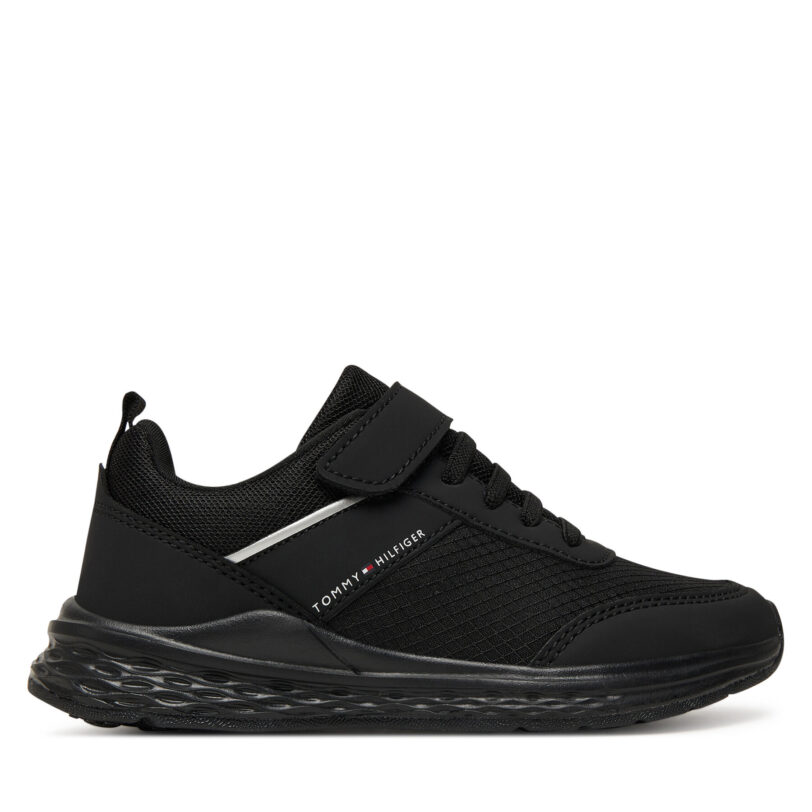 Сникърси Tommy Hilfiger T3X9-34115-1845 S Черен цвят на ниска цена