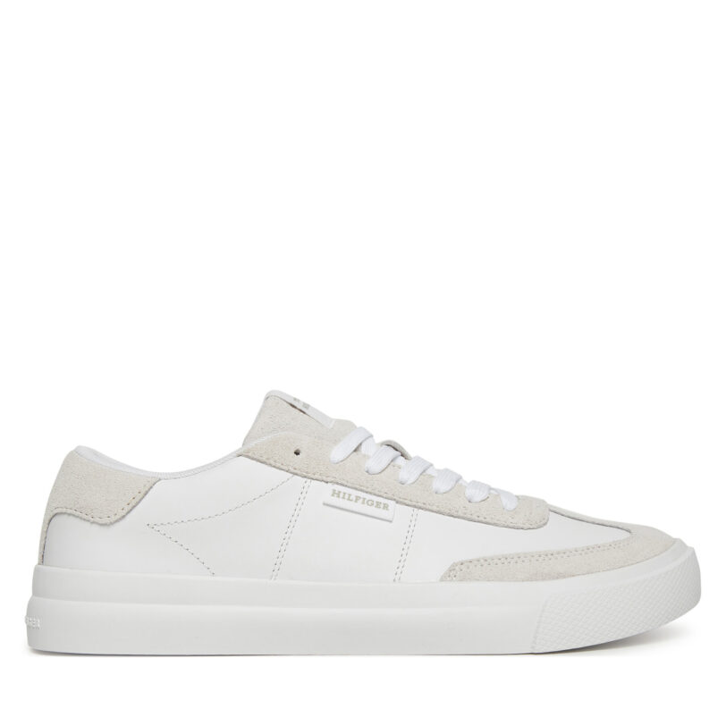 Сникърси Tommy Hilfiger Th Cupset Summer Lth FM0FM05487 Бял цвят на ниска цена