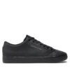 Сникърси Tommy Hilfiger Th Hi Vulc Core Low Leather FM0FM05041 Черен цвят на ниска цена