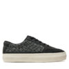 Сникърси Tommy Hilfiger Vulc Leather Sneaker Monogram FW0FW08331 Черен цвят на ниска цена