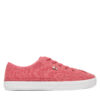 Сникърси Tommy Hilfiger Washed Canvas Vulc Sneaker FW0FW08894 Розов цвят на ниска цена