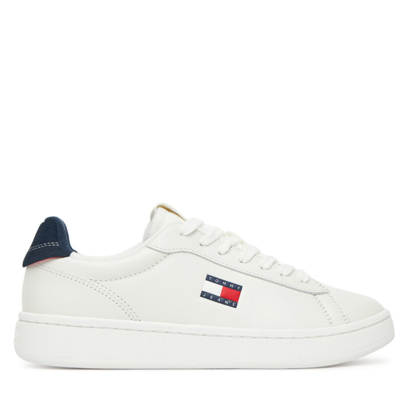 Сникърси Tommy Jeans Archive' 98 EN0EN02815 Бял цвят на ниска цена