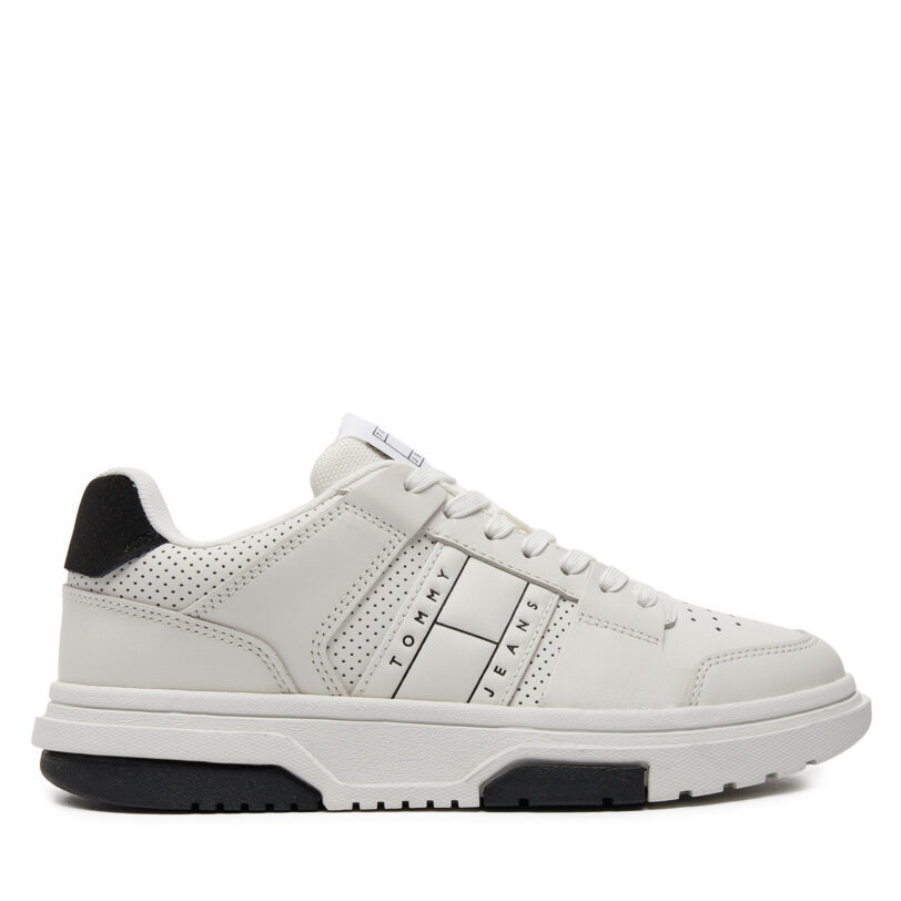 Сникърси Tommy Jeans Brooklyn Elevated EN0EN02662 Бял цвят на ниска цена