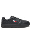Сникърси Tommy Jeans EM0EM01443 Черен цвят на ниска цена
