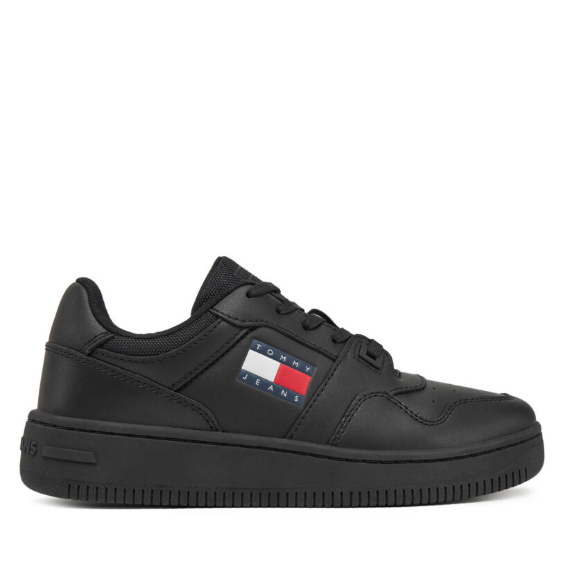 Сникърси Tommy Jeans EN0EN02505 Черен цвят на ниска цена