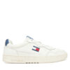 Сникърси Tommy Jeans (New)Tjm Cupsole Leather Ess EM0EM01443 Бял цвят на ниска цена