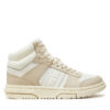 Сникърси Tommy Jeans The Brooklyn Mid Top EN0EN02579 Екрю цвят на ниска цена