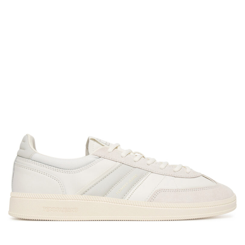 Сникърси Tommy Jeans The Greenwich Edge EM0EM01615 Екрю цвят на ниска цена