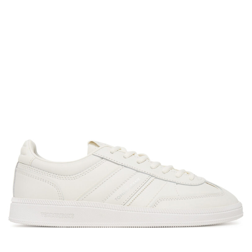 Сникърси Tommy Jeans The Greenwich Edge Full EN0EN02929 Екрю цвят на ниска цена