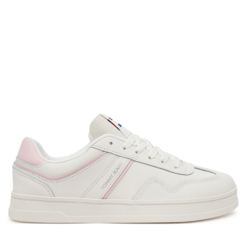 Сникърси Tommy Jeans The Greenwich Leather EN0EN02794 Бял цвят на ниска цена