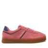 Сникърси Tommy Jeans The Greenwich Suede EN0EN02696 Розов цвят на ниска цена