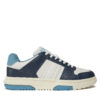 Сникърси Tommy Jeans Tjm Leather Cupsole 2.0 EM0EM01283 Тъмносин цвят на ниска цена