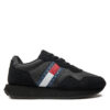 Сникърси Tommy Jeans Tjm Modern Runner EM0EM01316 Черен цвят на ниска цена