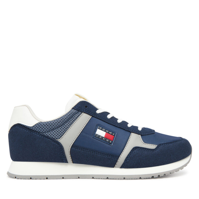 Сникърси Tommy Jeans Tjm Runner Casual EM0EM01590 Тъмносин цвят на ниска цена
