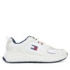 Сникърси Tommy Jeans Tjm Runner EM0EM01581 Екрю цвят на ниска цена