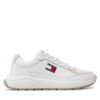 Сникърси Tommy Jeans Tjm Runner Full Leather Ess EM0EM01445 Бял цвят на ниска цена