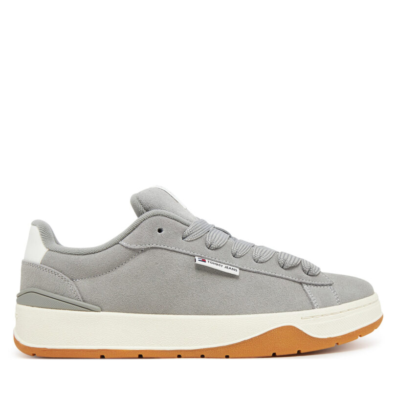 Сникърси Tommy Jeans Tjm Skater Sneaker EM0EM01607 Сив цвят на ниска цена