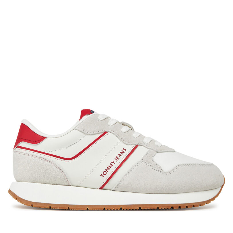 Сникърси Tommy Jeans Tjw Eva Runner Light EN0EN02741 Бежов цвят на ниска цена