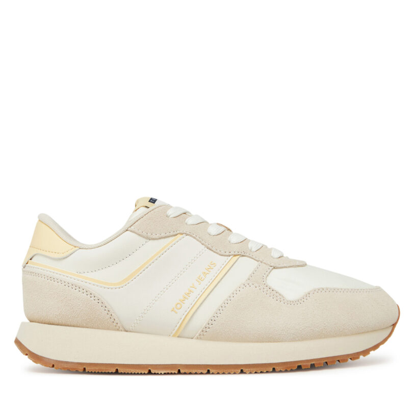 Сникърси Tommy Jeans Tjw Eva Runner Light EN0EN02741 Сив цвят на ниска цена