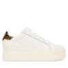 Сникърси Tommy Jeans Tjw Flatform Leopard Sneaker EN0EN02930 Бял цвят на ниска цена