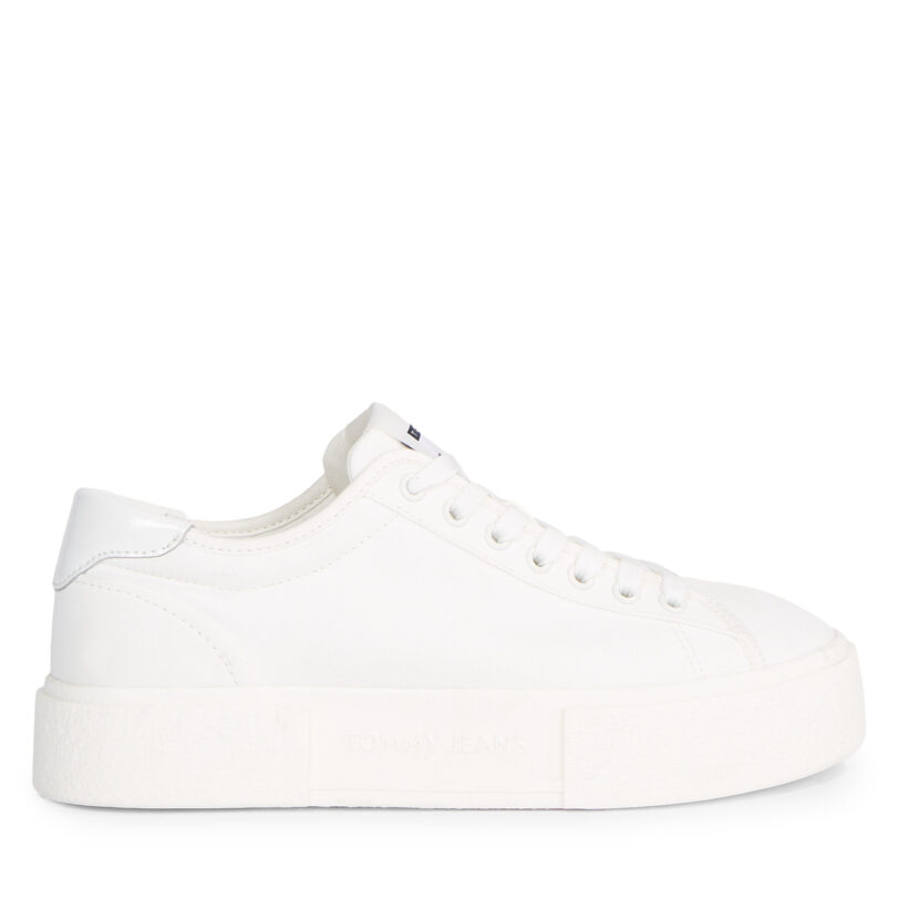 Сникърси Tommy Jeans Tjw Foxing Flatform Sneaker EN0EN02480 Бял цвят на ниска цена